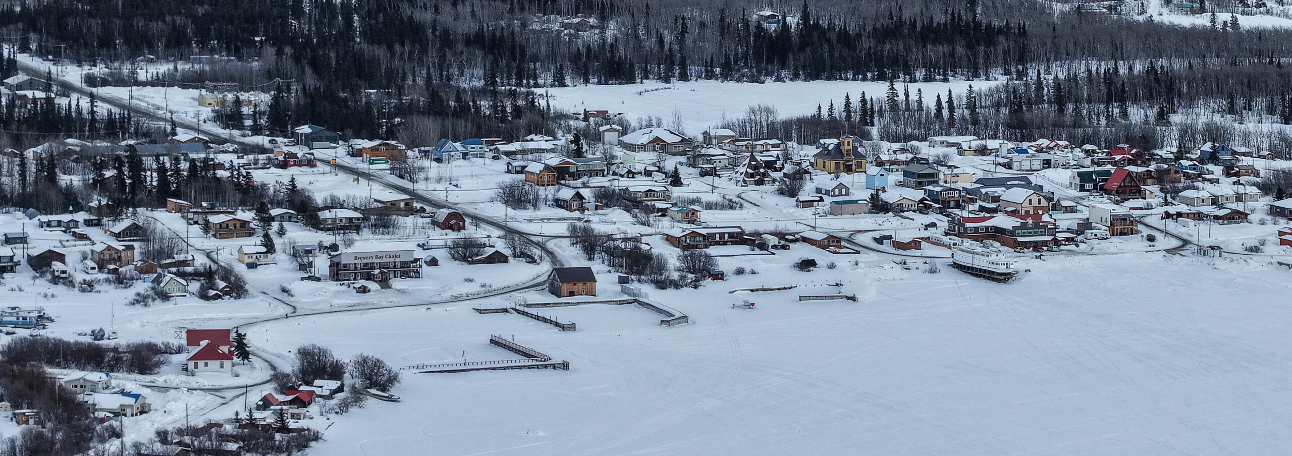 Atlin, BC in winter